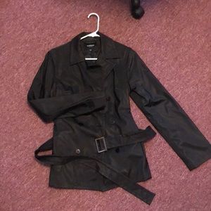 Express stretch trench jacket